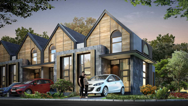 Rumah dijual di BSD Serpong Tangerang Selatan Banten